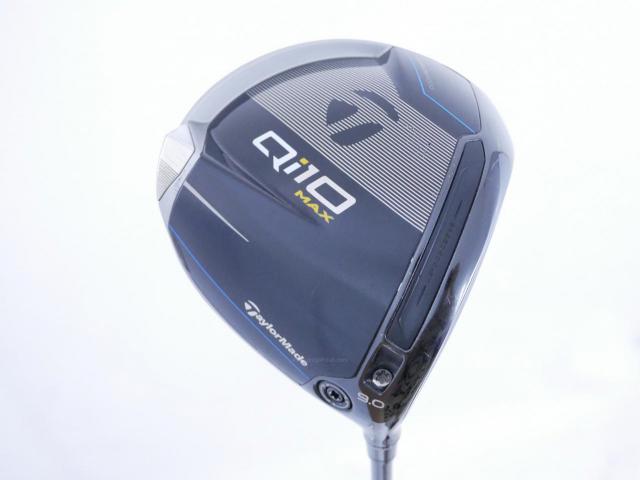 Driver : Taylormade : ไดรเวอร์ Taylormade Qi10 MAX (ออกปี 2024) Loft 9 ก้าน Mitsubishi Diamana TM50 Flex SR