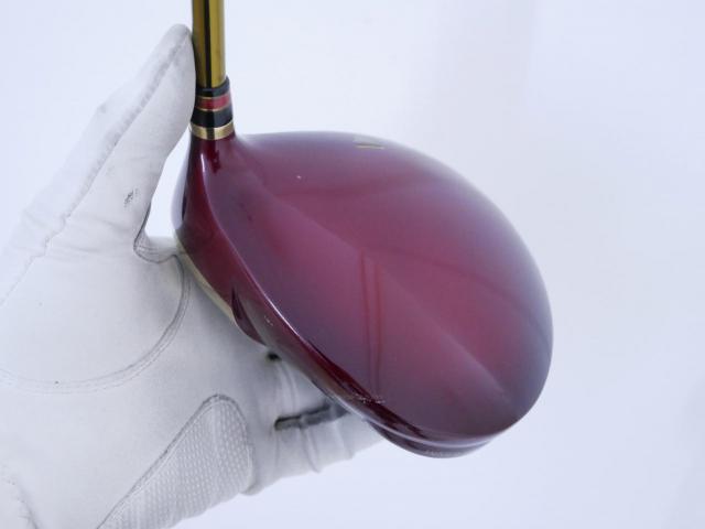 Driver : Tsuruya : ไดรเวอร์ Tsuruya AXEL Gold Premium IV (รุ่นปี 2021 ตัวท๊อป หน้าเด้งสุดๆ COR 0.87 ของใหม่ 4 หมื่น) Loft 10.5 Flex R