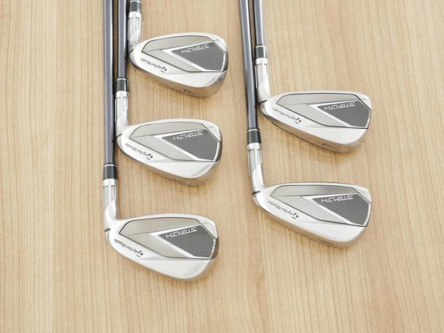 Iron set : Taylormade : ชุดเหล็ก Taylormade Stealth (ออกปี 2022 Japan Spec.) มีเหล็ก 6-Pw (5 ชิ้น) ก้านกราไฟต์ Mitsubishi Tensei TM60 Flex R