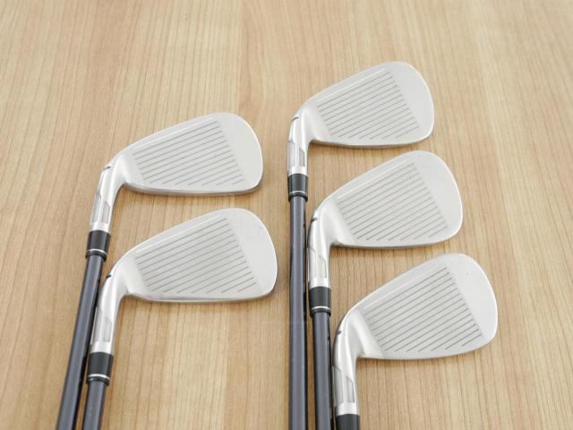 Iron set : Taylormade : ชุดเหล็ก Taylormade Stealth (ออกปี 2022 Japan Spec.) มีเหล็ก 6-Pw (5 ชิ้น) ก้านกราไฟต์ Mitsubishi Tensei TM60 Flex R