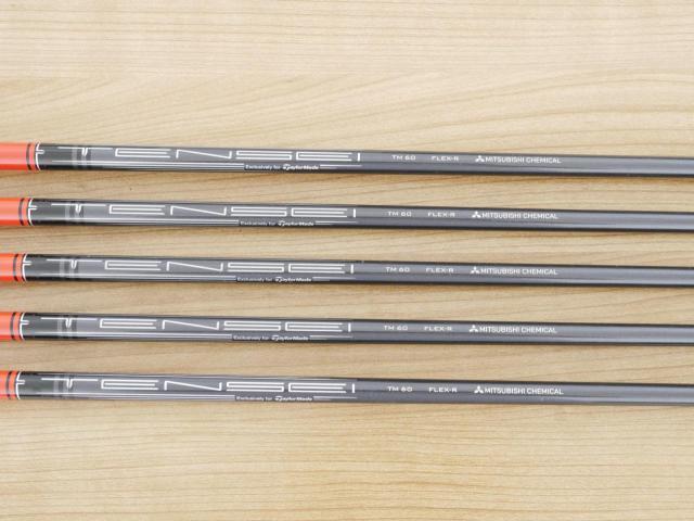Iron set : Taylormade : ชุดเหล็ก Taylormade Stealth (ออกปี 2022 Japan Spec.) มีเหล็ก 6-Pw (5 ชิ้น) ก้านกราไฟต์ Mitsubishi Tensei TM60 Flex R