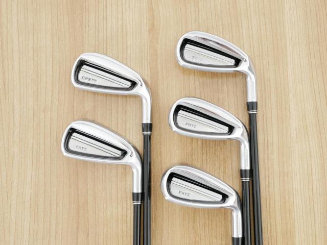 Iron set : Tourstage : ชุดเหล็ก Tourstage PHYZ III (ปี 2017 ซีรี่ย์ท๊อป ใบใหญ่ ตีง่าย ไกล) มีเหล็ก 6-Pw (5 ชิ้น) ก้านกราไฟต์ Flex SR
