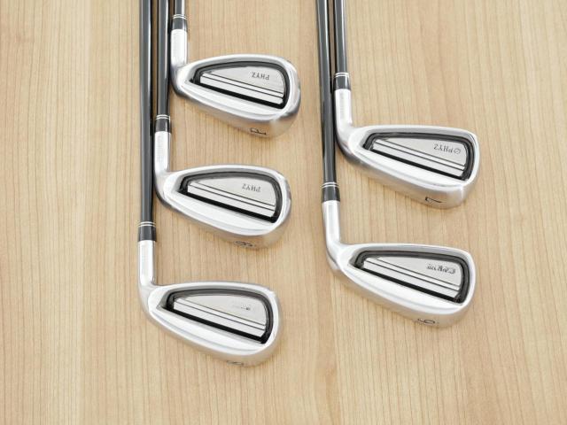 Iron set : Tourstage : ชุดเหล็ก Tourstage PHYZ III (ปี 2017 ซีรี่ย์ท๊อป ใบใหญ่ ตีง่าย ไกล) มีเหล็ก 6-Pw (5 ชิ้น) ก้านกราไฟต์ Flex SR