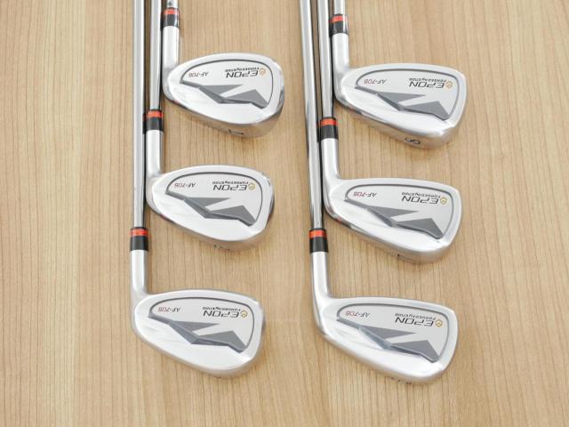 Iron set : Epon : ชุดเหล็ก EPON AF-706 Forged (ออกปี 2021 ใบใหญ่ ตีง่าย ไกล) มีเหล็ก 6-Pw,Tw (6 ชิ้น) สุดยอดก้าน Fujikura Diamond Speeder 6 Flex R