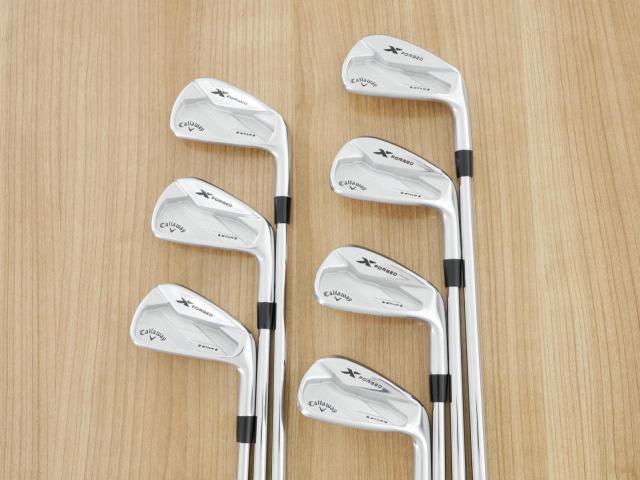 Iron set : Callaway : ชุดเหล็ก Callaway X Forged Star (ปี 2020) มีเหล็ก 4-Pw (7 ชิ้น) ก้านเหล็ก Project X 5.0 Flex SR