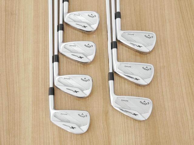 Iron set : Callaway : ชุดเหล็ก Callaway X Forged Star (ปี 2020) มีเหล็ก 4-Pw (7 ชิ้น) ก้านเหล็ก Project X 5.0 Flex SR