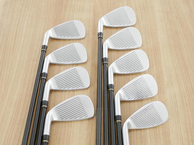Iron set : Honma : ชุดเหล็ก Honma TwinMarks TM-504 มีเหล็ก 4-11,Sw (9 ชิ้น) ก้านกราไฟต์ ARMRQ 856 Flex R (2 ดาว)