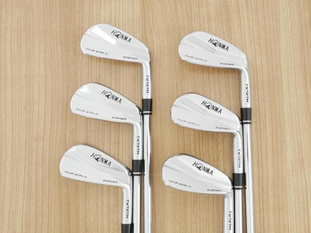 Iron set : Honma : ชุดเหล็ก Honma Tour World TW727M (Forged Blade ปี 2016) มีเหล็ก 5-10 (6 ชิ้น) ก้านเหล็ก Dynamic Gold X100
