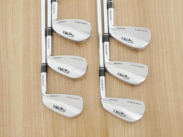 Iron set : Honma : ชุดเหล็ก Honma Tour World TW727M (Forged Blade ปี 2016) มีเหล็ก 5-10 (6 ชิ้น) ก้านเหล็ก Dynamic Gold X100