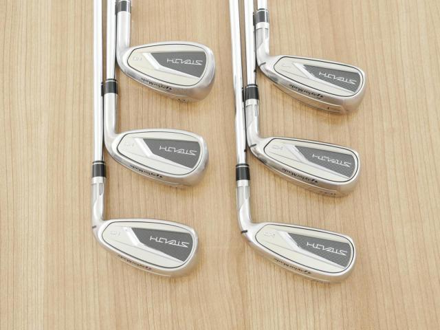 Iron set : Taylormade : ชุดเหล็ก Taylormade Stealth HD (ออกปี 2022 Japan Spec. ใบใหญ่มาก ตีง่ายสุดๆ) มีเหล็ก 5-Pw (6 ชิ้น) ก้านเหล็ก KBS Max MT 85 Flex S