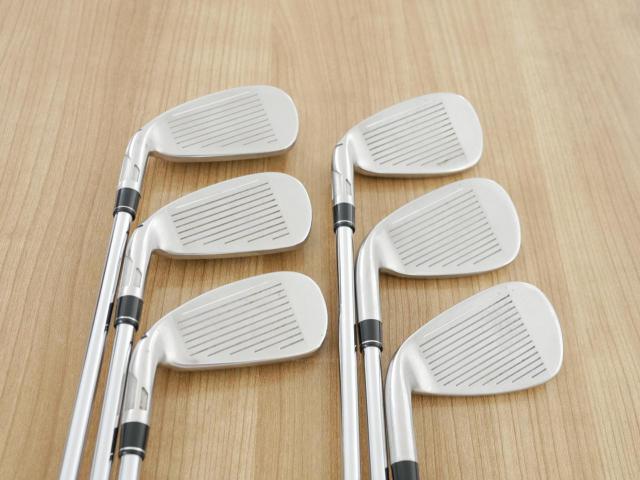 Iron set : Taylormade : ชุดเหล็ก Taylormade Stealth HD (ออกปี 2022 Japan Spec. ใบใหญ่มาก ตีง่ายสุดๆ) มีเหล็ก 5-Pw (6 ชิ้น) ก้านเหล็ก KBS Max MT 85 Flex S