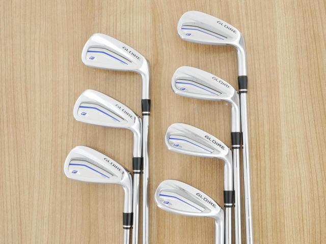Iron set : Taylormade : ชุดเหล็ก Taylormade Gloire F2 Forged (รุ่นท๊อปสุด Japan Spec. ออกปี 2017) มีเหล็ก 6-Pw,Aw,Sw (7 ชิ้น) ก้านเหล็ก NS Pro 930 Flex S