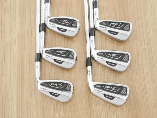 Iron set : Titleist : ชุดเหล็ก Titleist AP2 712 Forged มีเหล็ก 5-Pw (6 ชิ้น) ก้านเหล็ก NS Pro 950 Flex S