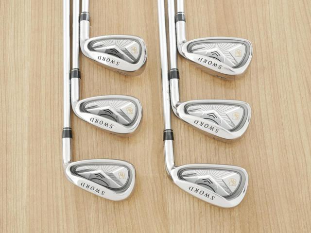 Iron set : Katana : ชุดเหล็ก Katana Sword ATC-55 (หน้าเด้ง ตีง่าย ไกล) มีเหล็ก 6-Pw,Sw (6 ชิ้น) ก้านกราไฟต์ Fujikura Speeder Five Flex SR