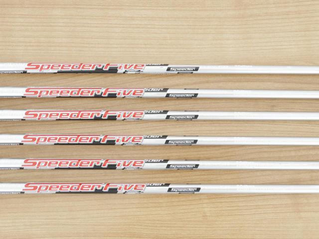 Iron set : Katana : ชุดเหล็ก Katana Sword ATC-55 (หน้าเด้ง ตีง่าย ไกล) มีเหล็ก 6-Pw,Sw (6 ชิ้น) ก้านกราไฟต์ Fujikura Speeder Five Flex SR