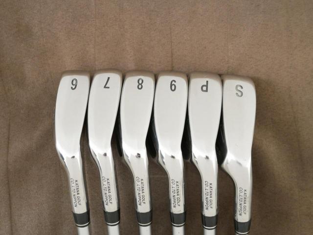 Iron set : Katana : ชุดเหล็ก Katana Sword ATC-55 (หน้าเด้ง ตีง่าย ไกล) มีเหล็ก 6-Pw,Sw (6 ชิ้น) ก้านกราไฟต์ Fujikura Speeder Five Flex SR