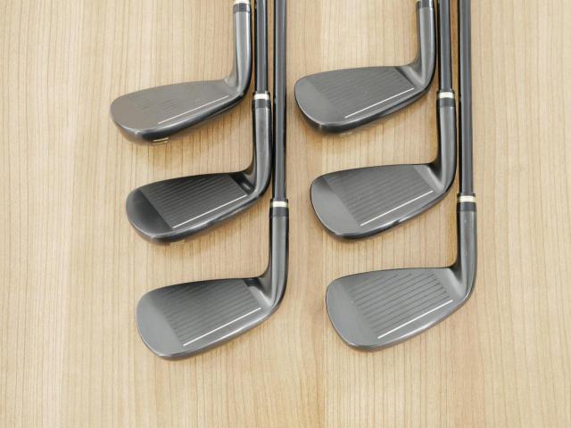 Iron set : Honma : ชุดเหล็ก Honma Beres 09 Forged Black (รุ่นล่าสุด ออกปี 2024 สวยมากๆ) มีเหล็ก 6-11 (6 ชิ้น เทียบเท่า 6-Pw) ก้าน ARMRQ FX Flex R