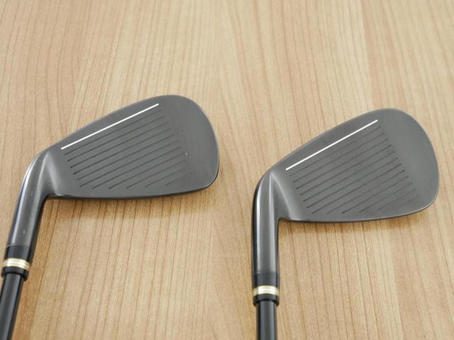 Iron set : Honma : ชุดเหล็ก Honma Beres 09 Forged Black (รุ่นล่าสุด ออกปี 2024 สวยมากๆ) มีเหล็ก 6-11 (6 ชิ้น เทียบเท่า 6-Pw) ก้าน ARMRQ FX Flex R