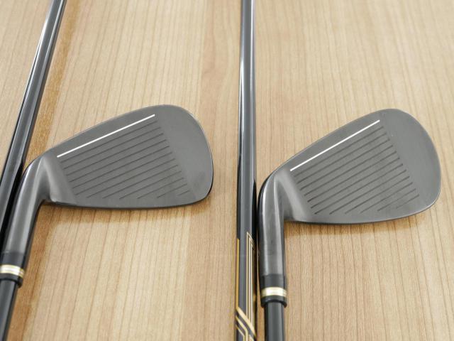Iron set : Honma : ชุดเหล็ก Honma Beres 09 Forged Black (รุ่นล่าสุด ออกปี 2024 สวยมากๆ) มีเหล็ก 6-11 (6 ชิ้น เทียบเท่า 6-Pw) ก้าน ARMRQ FX Flex R