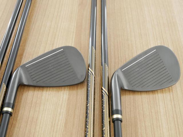 Iron set : Honma : ชุดเหล็ก Honma Beres 09 Forged Black (รุ่นล่าสุด ออกปี 2024 สวยมากๆ) มีเหล็ก 6-11 (6 ชิ้น เทียบเท่า 6-Pw) ก้าน ARMRQ FX Flex R