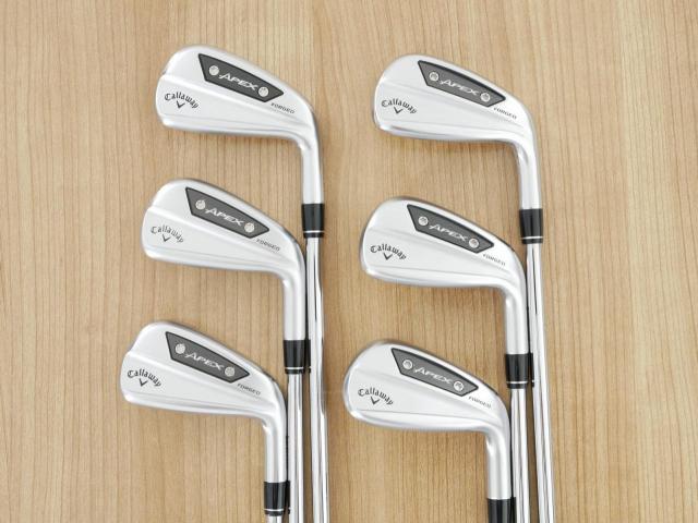 Iron set : Callaway : ชุดเหล็ก Callaway APEX Ai200 Forged (รุ่นล่าสุด ออกปี 2024) มีเหล็ก 5-Pw (6 ชิ้น) ก้านเหล็ก NS Pro 950 NEO Flex S