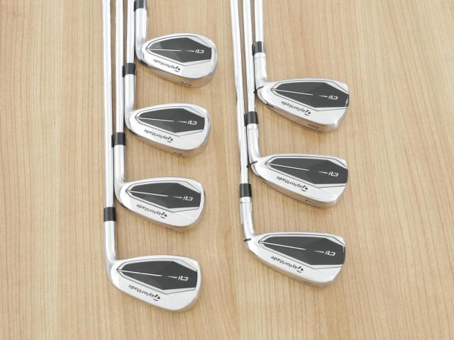 Iron set : Taylormade : ชุดเหล็ก Taylormade Qi (รุ่นล่าสุด ออกปี 2024 Japan Spec.) มีเหล็ก 6-Pw,Aw,Sw (7 ชิ้น) ก้านเหล็ก NS Pro 820GH Flex R