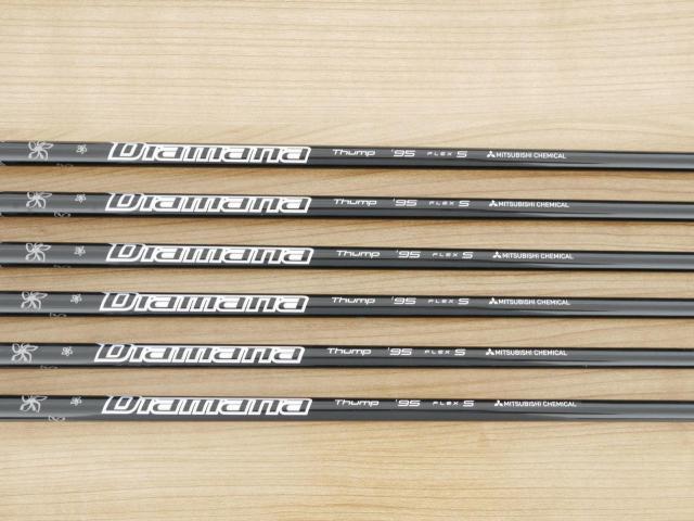 Iron set : Taylormade : ชุดเหล็ก Taylormade P770 Forged (รุ่นปี 2023 นุ่ม แน่น)  มีเหล็ก 5-Pw (6 ชิ้น) ก้านกราไฟต์ Mitsubishi Diamana Thump i95 Flex S