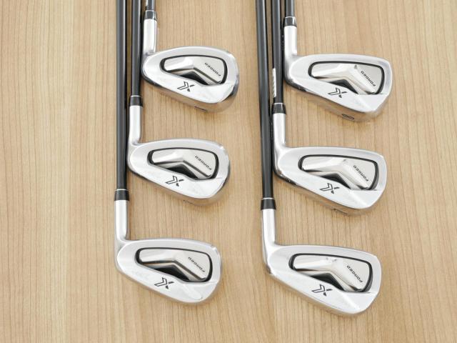 Iron set : XXIO : ชุดเหล็ก XXIO X Forged (รุ่นปี 2021) มีเหล็ก 6-Pw,Aw (6 ชิ้น) ก้านกราไฟต์ Miyazaki AX-1 Flex S