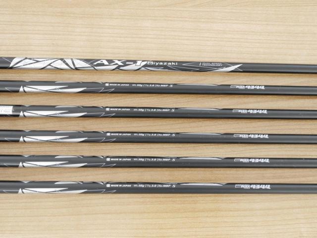 Iron set : XXIO : ชุดเหล็ก XXIO X Forged (รุ่นปี 2021) มีเหล็ก 6-Pw,Aw (6 ชิ้น) ก้านกราไฟต์ Miyazaki AX-1 Flex S