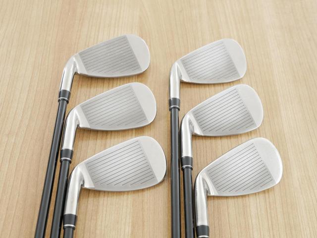 Iron set : Maruman : ชุดเหล็ก Maruman Shuttle NX-1 (ออกปี 2018 หน้าเด้งสุดๆ โกงสุดๆ เหล็ก 7 Loft 27) มีเหล็ก 6-Pw,Pa (6 ชิ้น) ก้านกราไฟต์ Flex R