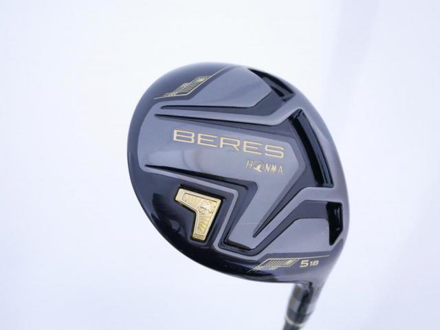 Fairway Wood : Honma : หัวไม้ 5 Honma Beres Black (รุ่นปี 2023) Loft 18 ก้าน Honma ARMRQ MX Flex S