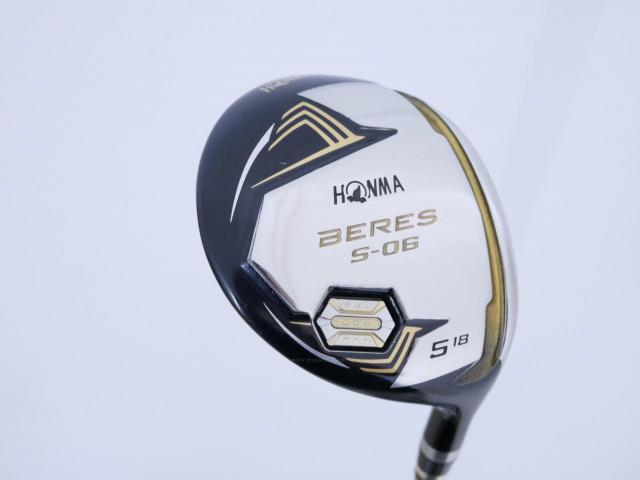 Fairway Wood : Honma : **ก้าน 3 ดาว** หัวไม้ 5 Honma Beres S-06 (รุ่นปี 2019) Loft 18 ก้าน ARMRQ X (47) Flex R (3 ดาว)