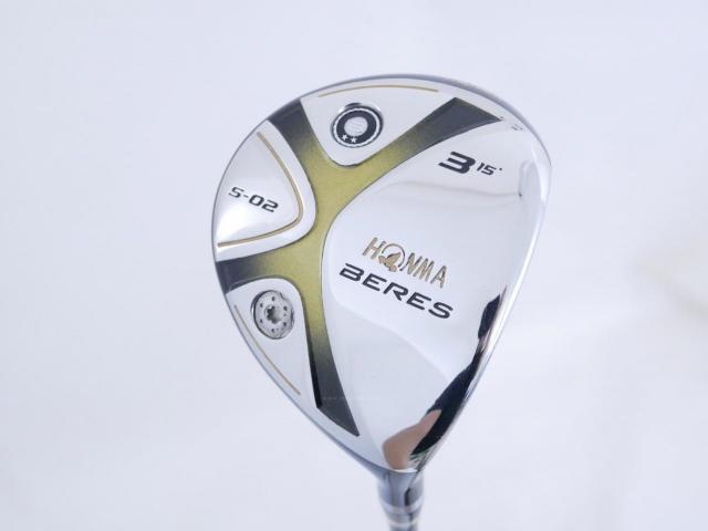 Fairway Wood : Honma : หัวไม้ 3 Honma Beres S-02 Loft 15 ก้าน ARMRQ 6 (54) Flex R (2 ดาว)