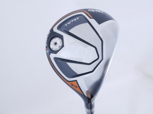 Fairway Wood : Honma : หัวไม้ 3 Honma Tour World TW747 (ปี 2019) Loft 15 ก้าน Honma Vizard FP-6 Flex SR