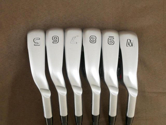 Iron set : Ping : ชุดเหล็ก Ping G410 (รุ่นปี 2019 Japan Spec. ใบใหญ่ ง่าย ไกล) มีเหล็ก 5-Pw (6 ชิ้น) ก้านกราไฟต์ Tour AD AD-75 Flex S