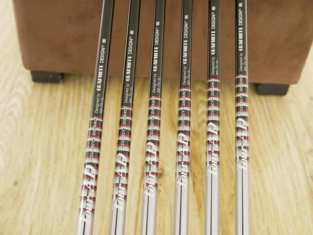 Iron set : Ping : ชุดเหล็ก Ping G410 (รุ่นปี 2019 Japan Spec. ใบใหญ่ ง่าย ไกล) มีเหล็ก 5-Pw (6 ชิ้น) ก้านกราไฟต์ Tour AD AD-75 Flex S