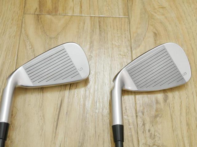 Iron set : Ping : ชุดเหล็ก Ping G410 (รุ่นปี 2019 Japan Spec. ใบใหญ่ ง่าย ไกล) มีเหล็ก 5-Pw (6 ชิ้น) ก้านกราไฟต์ Tour AD AD-75 Flex S