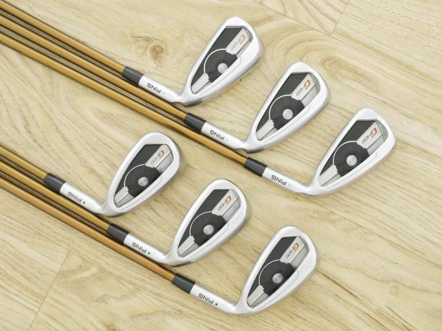 Iron set : Ping : ชุดเหล็ก Ping G400 (ปี 2018 ใบใหญ่ ง่าย ไกล) มีเหล็ก 5-Pw (6 ชิ้น) ก้านกราไฟต์ Ping Alta J CB Flex R