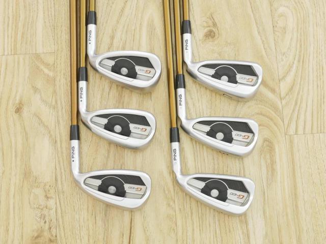 Iron set : Ping : ชุดเหล็ก Ping G400 (ปี 2018 ใบใหญ่ ง่าย ไกล) มีเหล็ก 5-Pw (6 ชิ้น) ก้านกราไฟต์ Ping Alta J CB Flex R