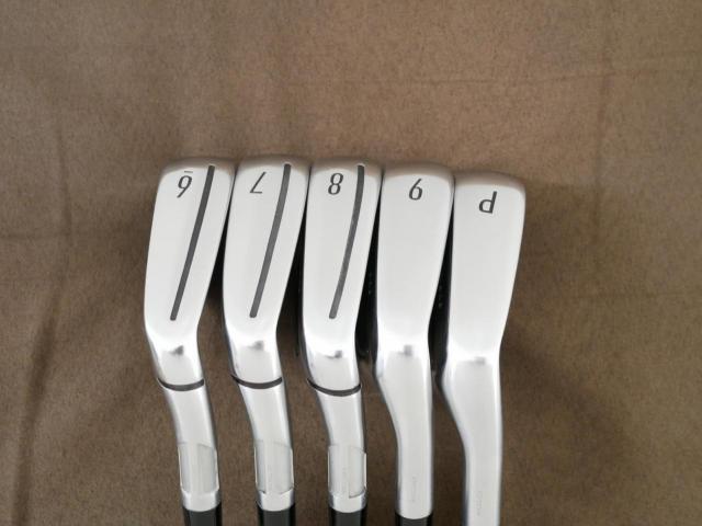 Iron set : Taylormade : ชุดเหล็ก Taylormade Qi (รุ่นล่าสุด ออกปี 2024 Japan Spec.) มีเหล็ก 6-Pw (5 ชิ้น) ก้านเหล็ก NS Pro 750 NEO Flex S