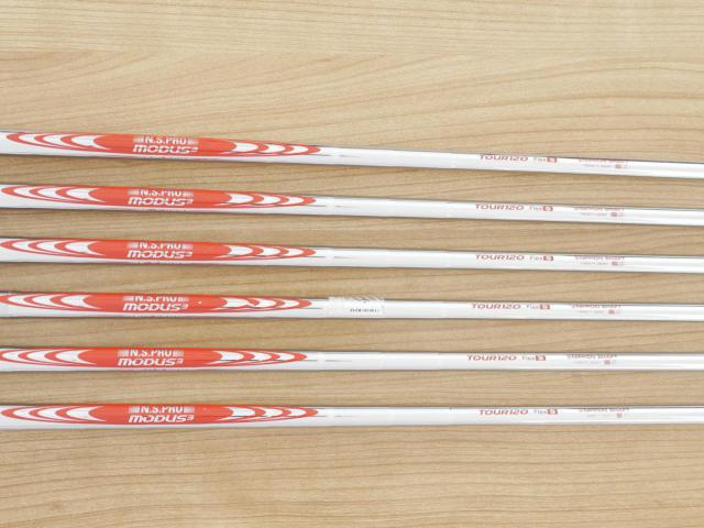 Iron set : Callaway : ชุดเหล็ก Callaway X Forged (รุ่นล่าสุด ปี 2024 นุ่ม แน่น หล่อมาก) มีเหล็ก 5-Pw (6 ชิ้น) ก้านเหล็ก NS Pro Modus 120 Flex S