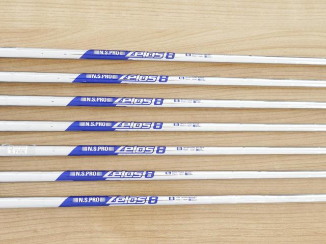 Iron set : Other Brand : ชุดเหล็ก Cobra King F9 มีเหล็ก 4-Pw (7 ชิ้น) ก้านเหล็ก NS Pro ZELOS 8 Flex S