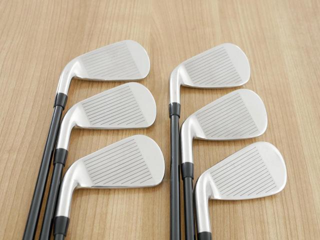 Iron set : Titleist : ชุดเหล็ก Titleist AP1 718 (ออกปี 2018) มีเหล็ก 5-Pw (6 ชิ้น) ก้านกราไฟต์ Fujikura MCI 60 Flex S