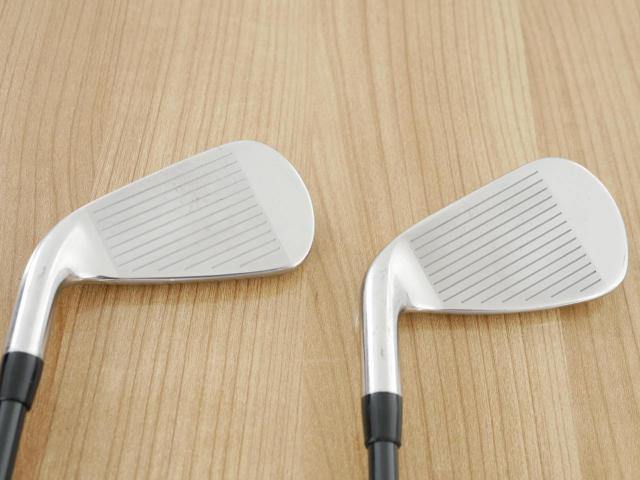 Iron set : Titleist : ชุดเหล็ก Titleist AP1 718 (ออกปี 2018) มีเหล็ก 5-Pw (6 ชิ้น) ก้านกราไฟต์ Fujikura MCI 60 Flex S