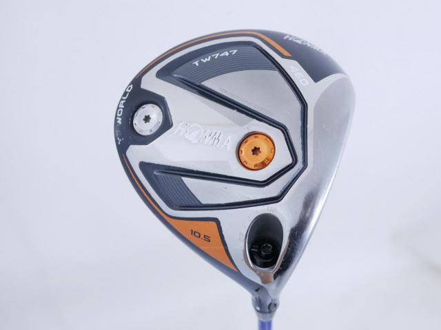 Driver : Honma : ไดรเวอร์ Honma Tour World TW747 460 (ออกปี 2019) Loft 10.5 ก้าน Honma Vizard FP-6 Flex S
