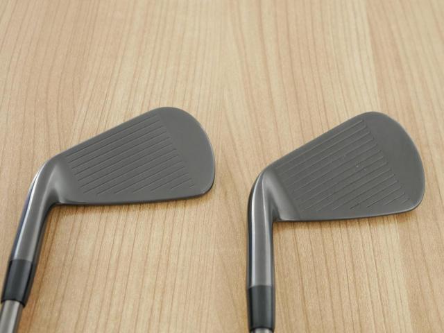 Iron set : Callaway : ชุดเหล็ก Callaway X Forged Black (รุ่นล่าสุด ปี 2024 นุ่ม แน่น หล่อมาก) มีเหล็ก 5-Pw (6 ชิ้น) ก้านเหล็ก NS Pro Modus 105 Flex S