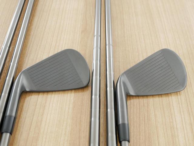 Iron set : Callaway : ชุดเหล็ก Callaway X Forged Black (รุ่นล่าสุด ปี 2024 นุ่ม แน่น หล่อมาก) มีเหล็ก 5-Pw (6 ชิ้น) ก้านเหล็ก NS Pro Modus 105 Flex S