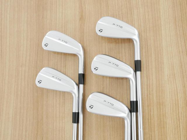 Iron set : Taylormade : ชุดเหล็ก Taylormade P770 Forged (รุ่นล่าสุด ออกปี 2024 นุ่ม แน่น) มีเหล็ก 6-Pw (5 ชิ้น) ก้านเหล็ก Dynamic Gold 115 MID S200