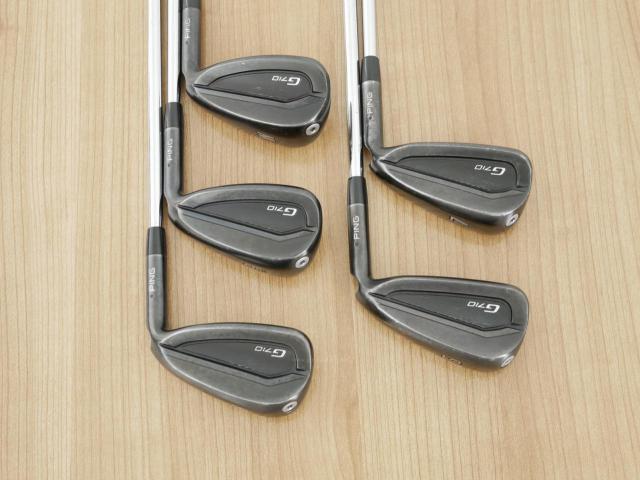 Iron set : Ping : ชุดเหล็ก Ping G710 (รุ่นปี 2021 Japan Spec. ใบใหญ่ ง่ายที่สุด ไกลที่สุดของ Ping) มีเหล็ก 6-Pw (5 ชิ้น) ก้านเหล็ก NS Pro 950 NEO Flex S