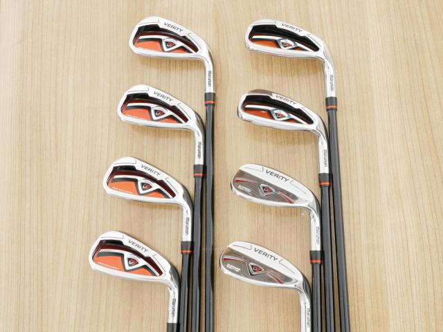 Iron set : Maruman : ชุดเหล็ก Maruman Red-V II (ใบใหญ่ ตีง่าย ไกล) มีเหล็ก 5-Pw,Aw,Sw (8 ชิ้น) ก้านกราไฟต์ Flex R